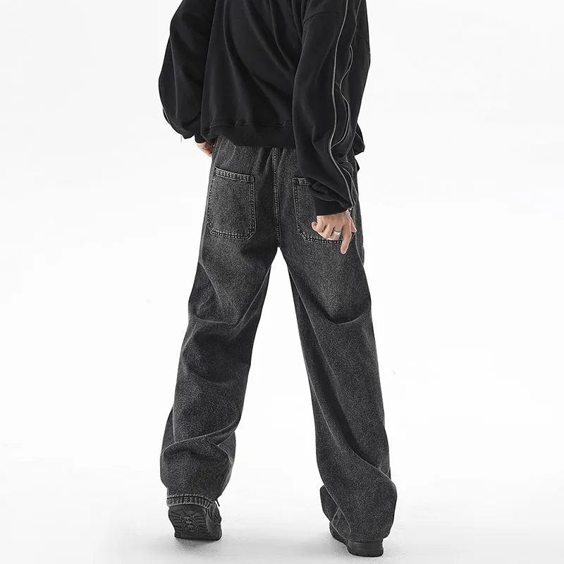 POLAR BEAR Jeans Unisex Distressed Gray-5