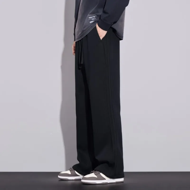 POLAR BEAR Casual Pants Unisex Black-8