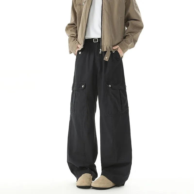 POLAR BEAR Cargo Pants Unisex Navy Blue-4