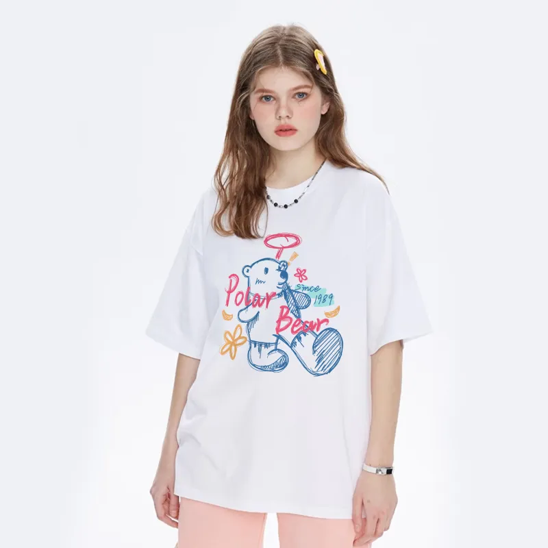POLAR BEAR T Shirts Unisex-3
