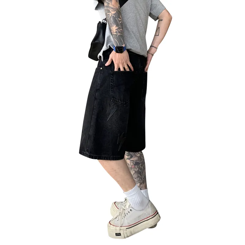 POLAR BEAR Denim Shorts Unisex-9