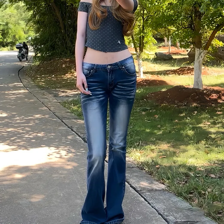 POLAR BEAR Jeans Women's Dark Blue-1