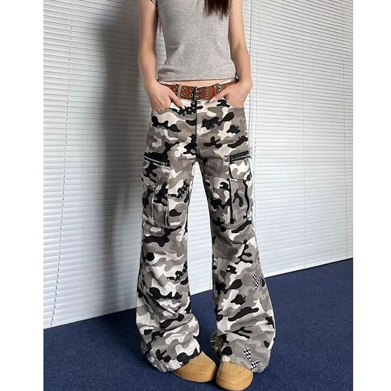 POLAR BEAR Cargo Pants Unisex Camouflage-2