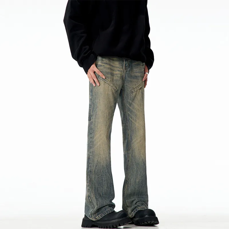 TESTUNG Jeans Unisex Vintage Blue-1