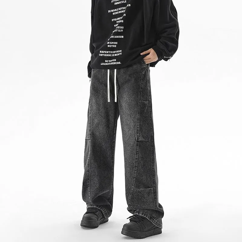 POLAR BEAR Jeans Unisex Distressed Gray-4
