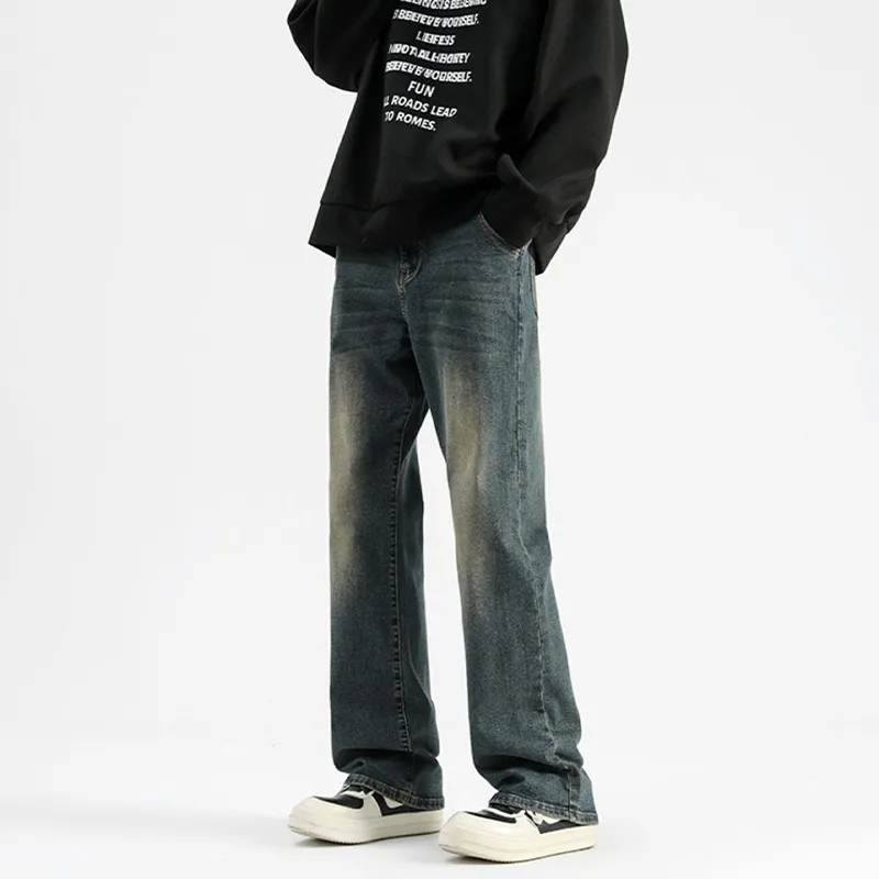 POLAR BEAR Jeans Unisex Vintage Blue-4