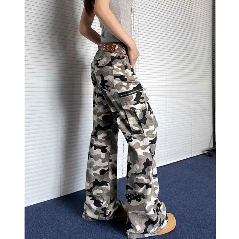 POLAR BEAR Cargo Pants Unisex Camouflage-4