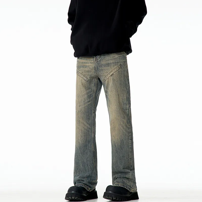 TESTUNG Jeans Unisex Vintage Blue-3