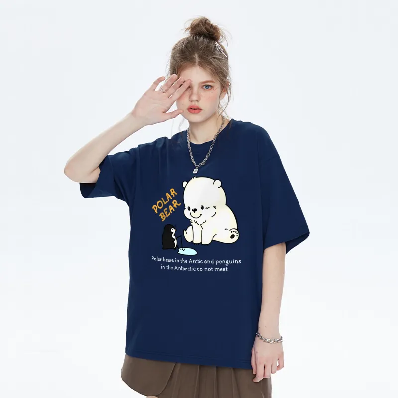 POLAR BEAR T Shirts Unisex-12