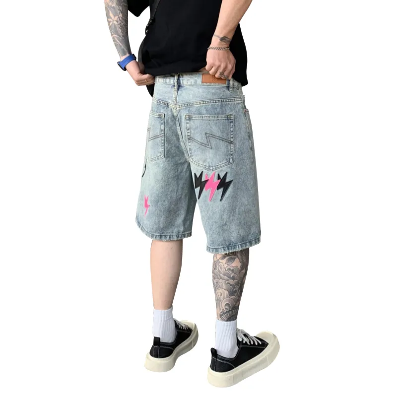 POLAR BEAR Denim Shorts Unisex-5