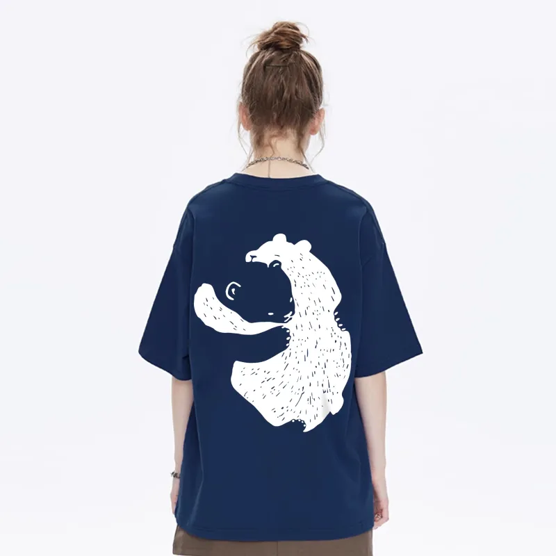 POLAR BEAR T Shirts Unisex-11