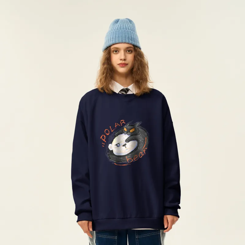 POLAR BEAR Sweatshirts Unisex-2
