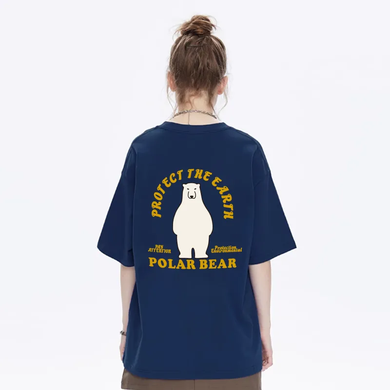 POLAR BEAR T Shirts Unisex-11