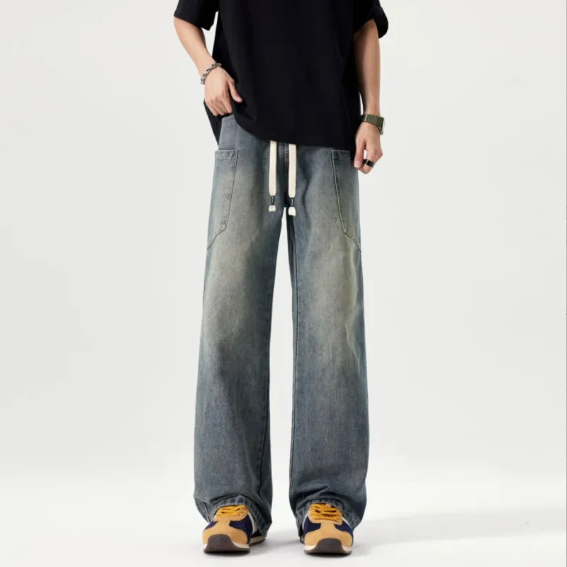 POLAR BEAR Jeans Unisex Vintage Blue-5