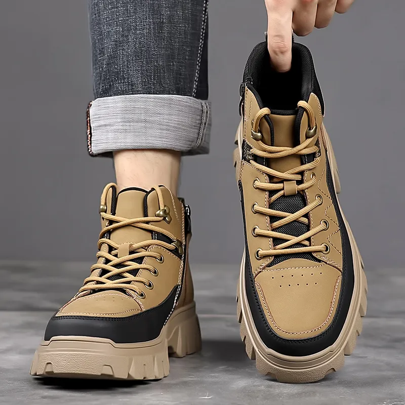 LUOMAIKE Short Martin Boot Men's-4