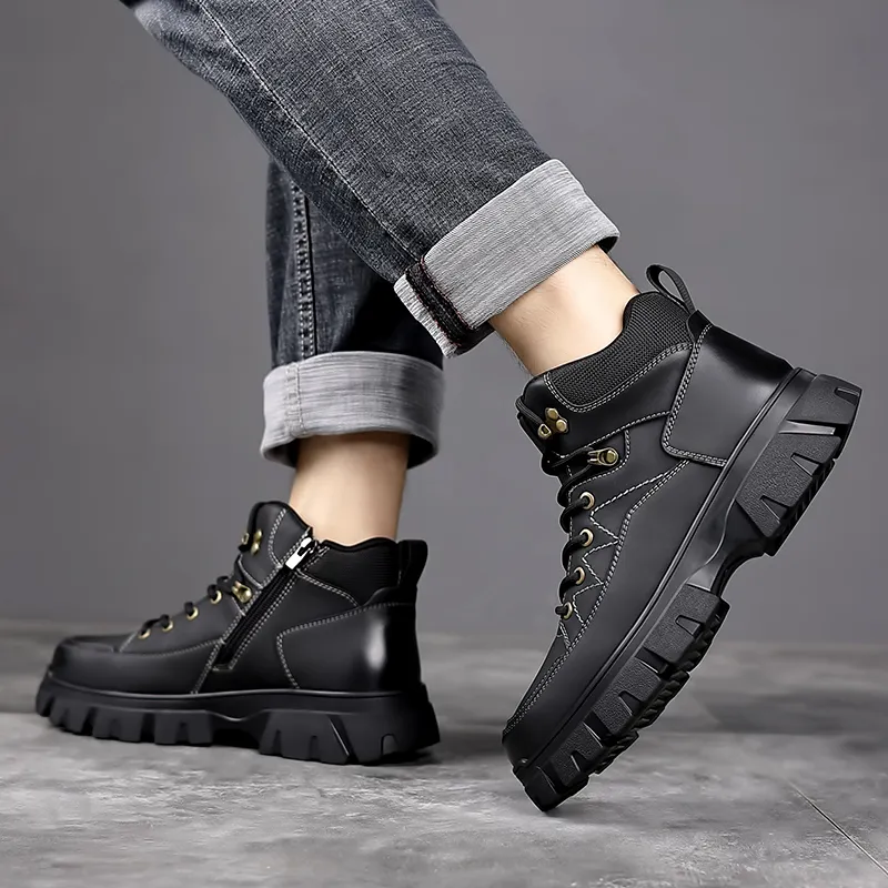 LUOMAIKE Short Martin Boot Men's-8