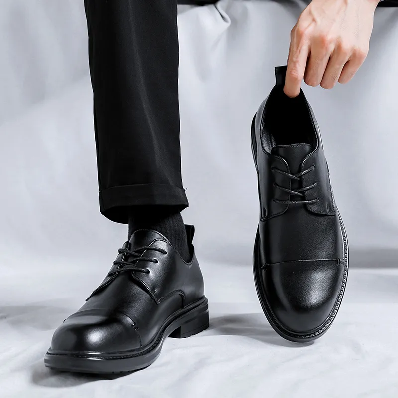 LUOMAIKE Dress Shoes Men's Black-6