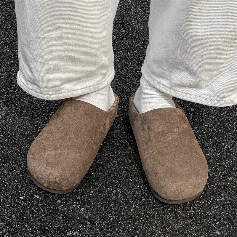 LUOMAIKE Slip Resistant Closed Toe Slippers Unisex-7