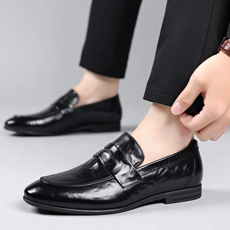 LUOMAIKE Dress Shoes Men's Black-2