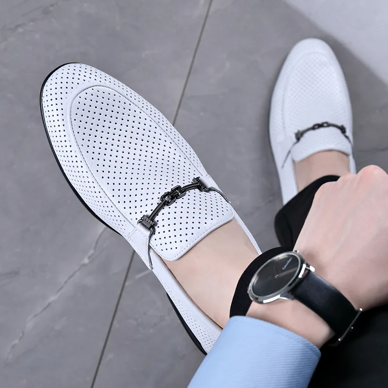 LUOMAIKE Casual Shoes Men Low Top Black, White-9