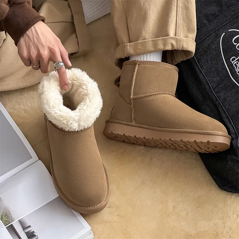 LUOMAIKE Short Snow Boots Unisex-3