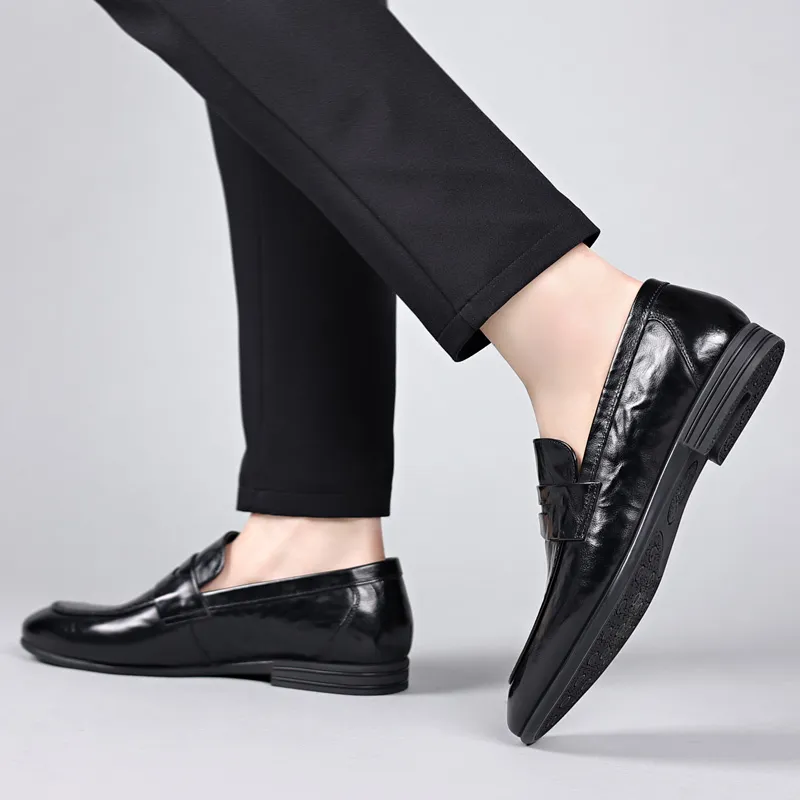 LUOMAIKE Dress Shoes Men's Black-5