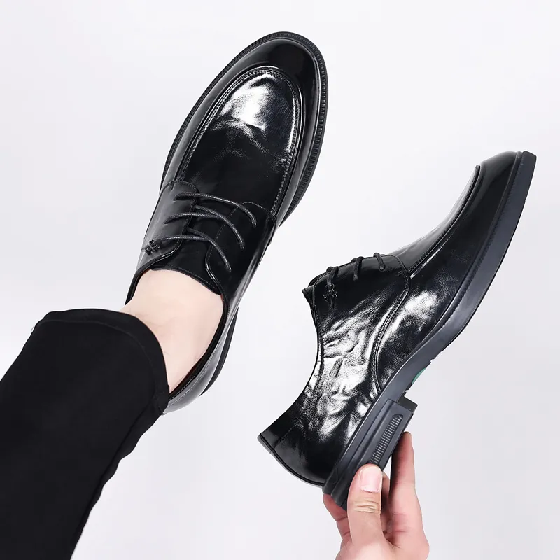 LUOMAIKE Dress Shoes Men's Black-5