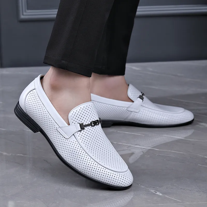 LUOMAIKE Casual Shoes Men Low Top Black, White-8