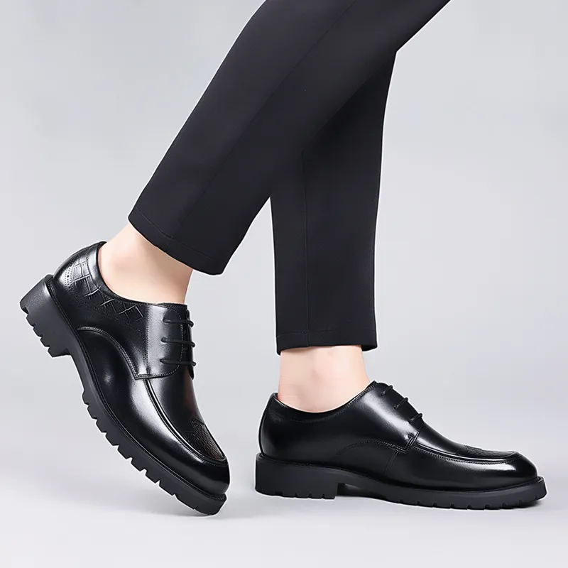LUOMAIKE Dress Shoes Men Low Top-3
