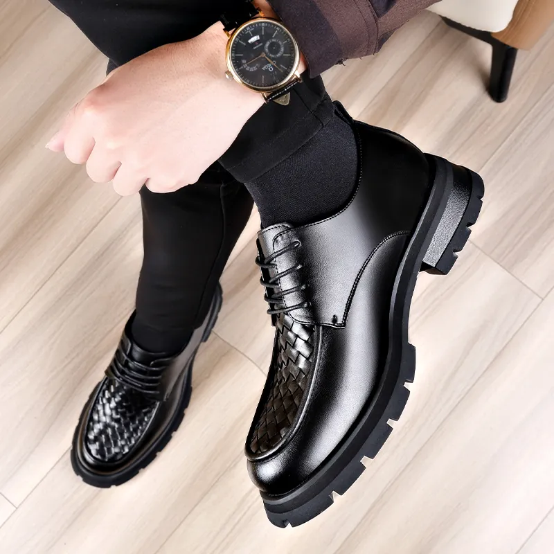 LUOMAIKE Casual Shoes Men's Black-5
