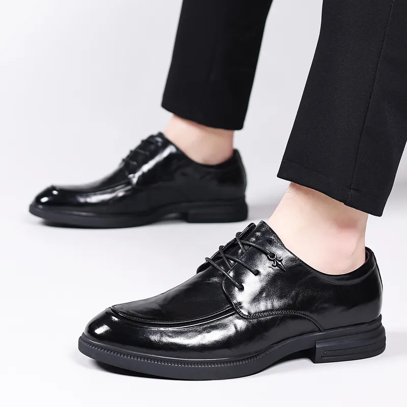 LUOMAIKE Dress Shoes Men's Black-2
