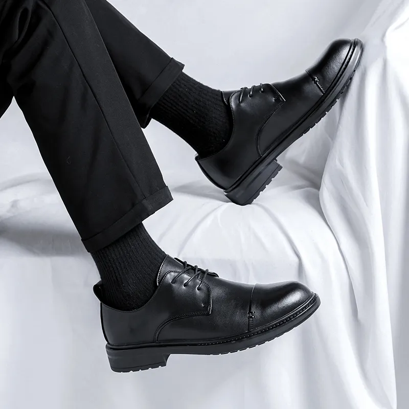 LUOMAIKE Dress Shoes Men's Black-7