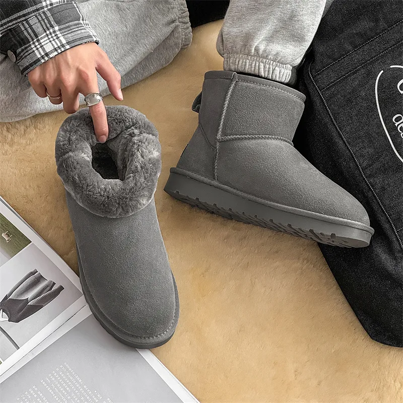 LUOMAIKE Short Snow Boots Unisex-12