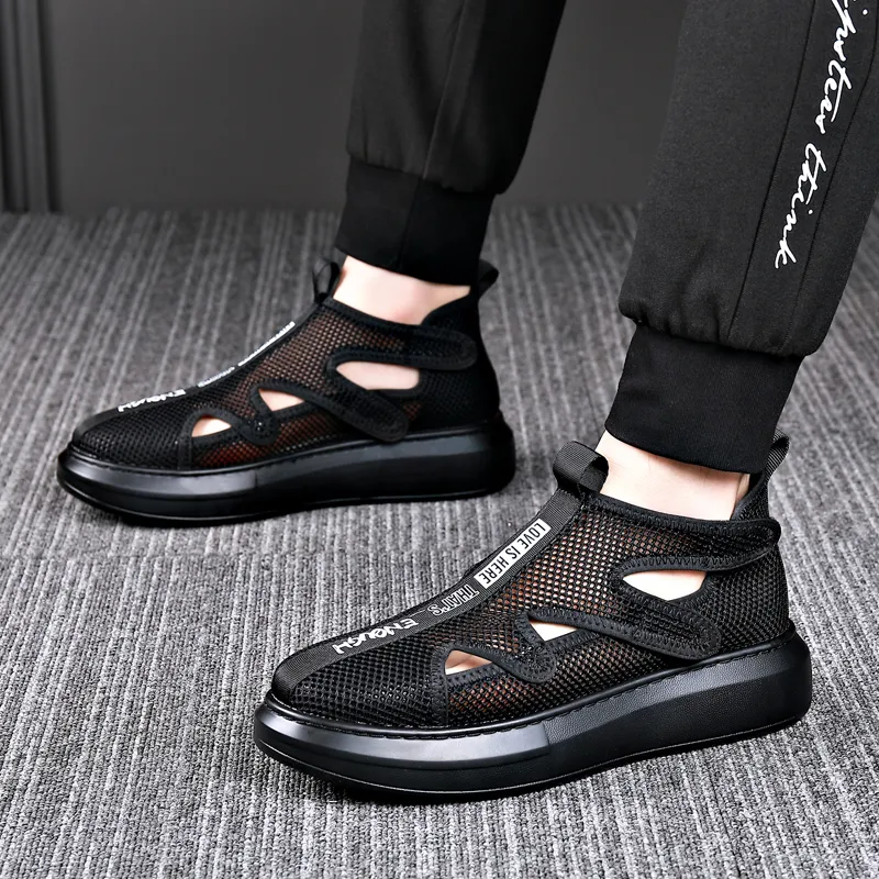 LUOMAIKE Casual Shoes Men's Black-3