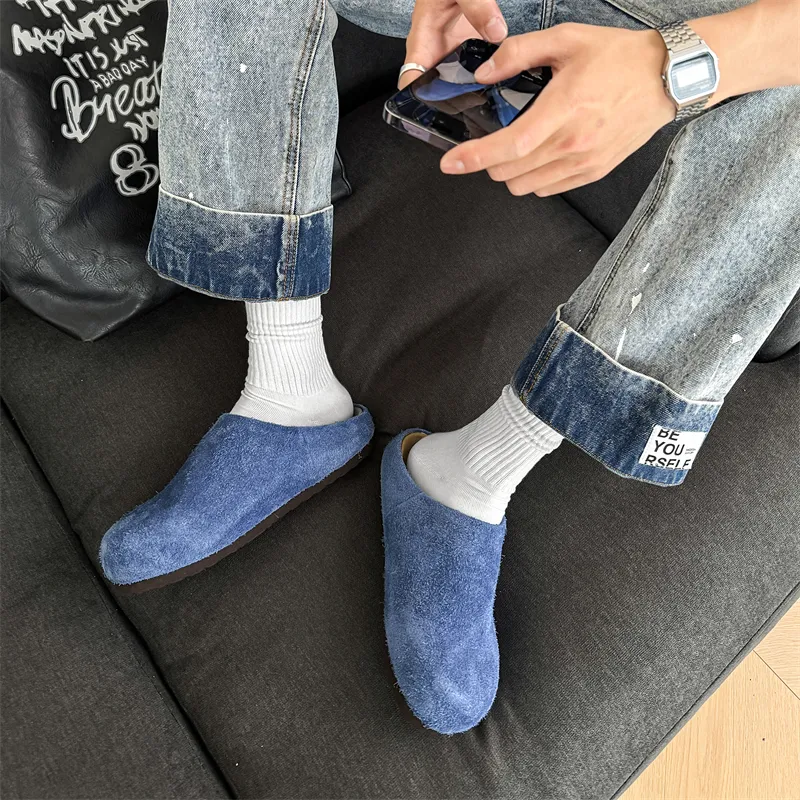 LUOMAIKE Closed Toe Slippers Unisex-9