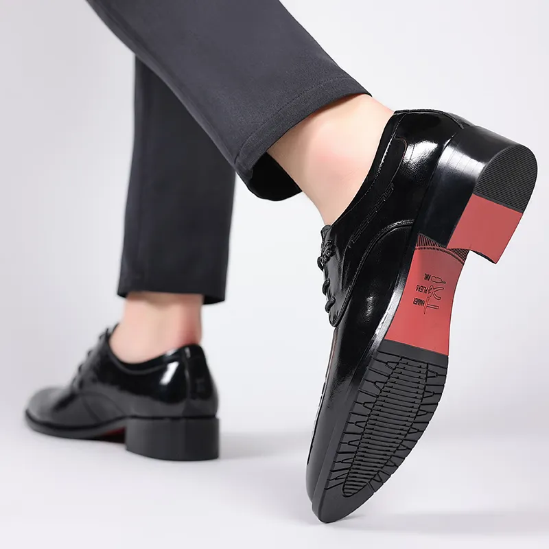 LUOMAIKE Dress Shoes Men's Black-5