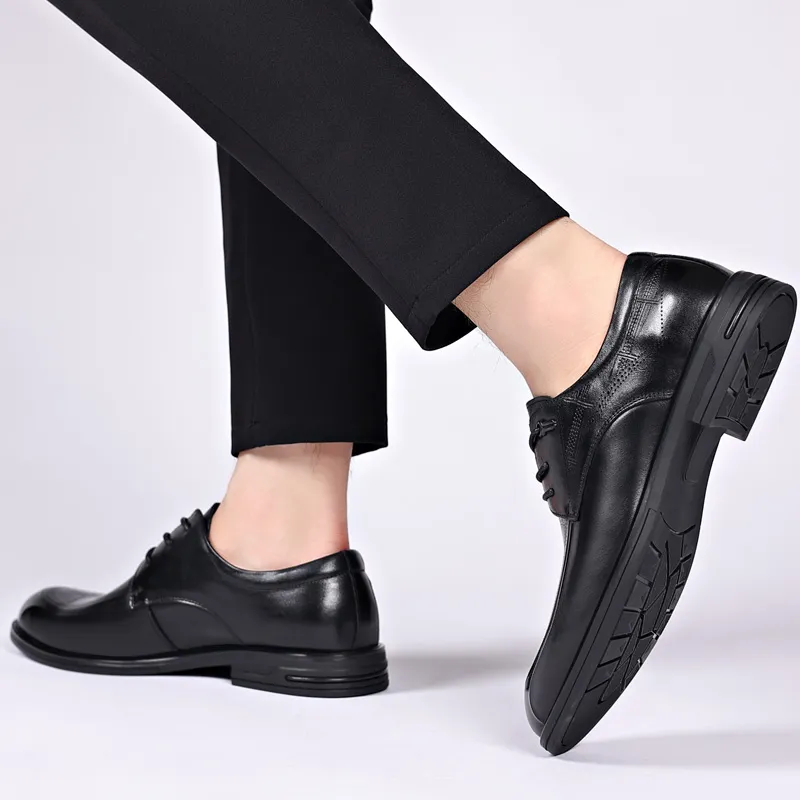 LUOMAIKE Dress Shoes Men's Black-5
