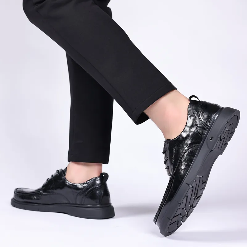 LUOMAIKE Dress Shoes Men's Black-5