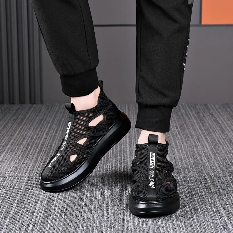 LUOMAIKE Casual Shoes Men's Black-5