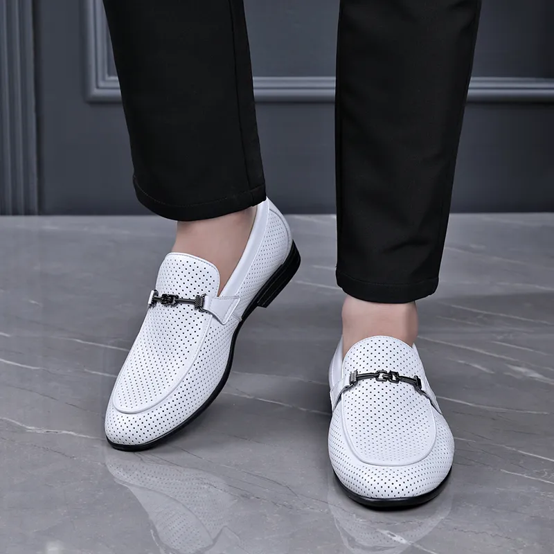 LUOMAIKE Casual Shoes Men Low Top Black, White-7