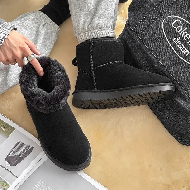 LUOMAIKE Short Snow Boots Unisex-7
