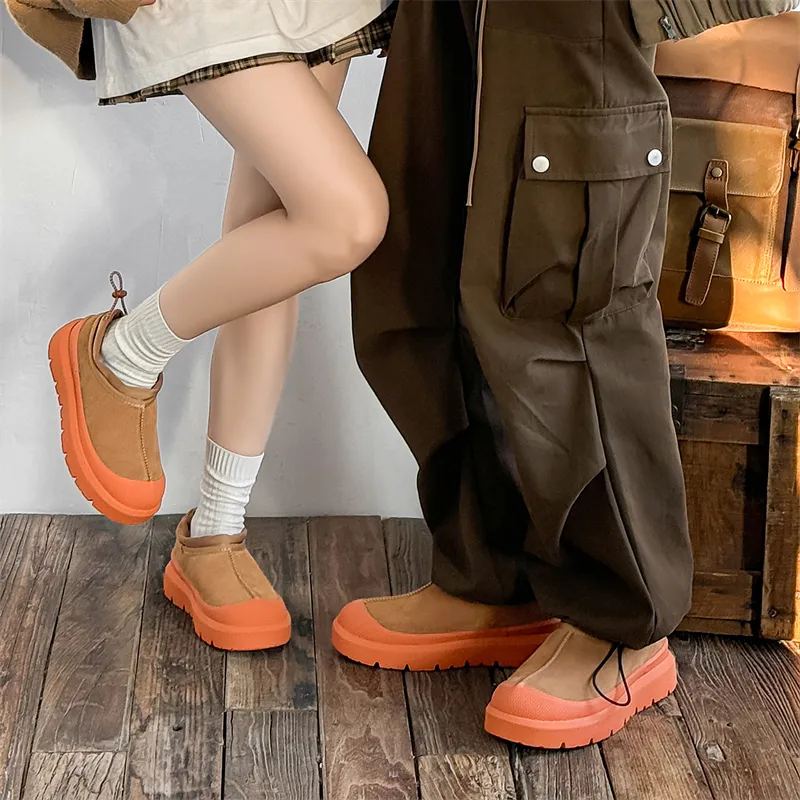 LUOMAIKE Ankle Length Snow Boots Unisex-9
