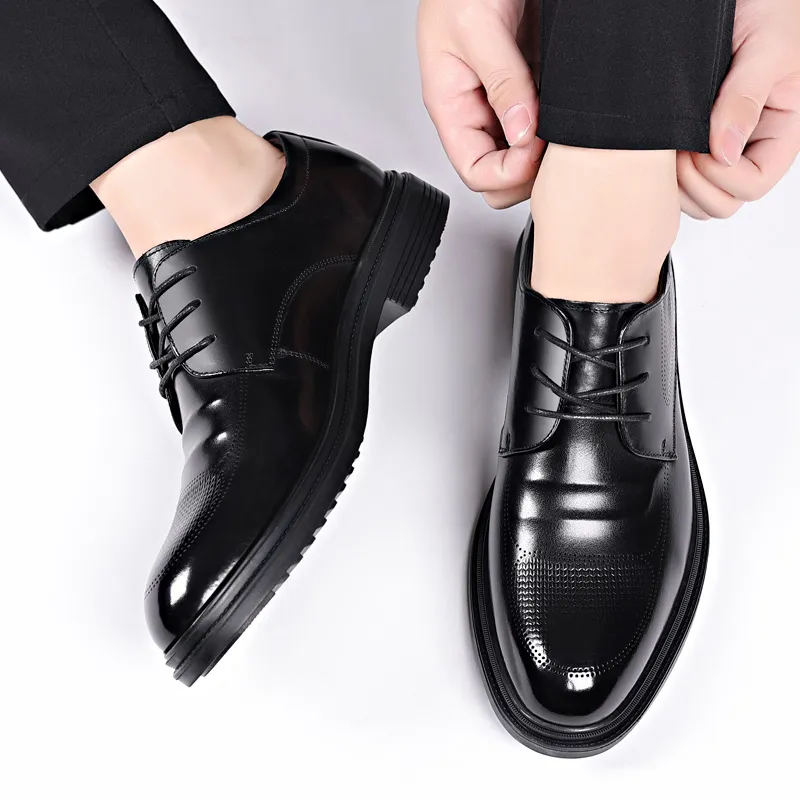LUOMAIKE Dress Shoes Men's Black-2