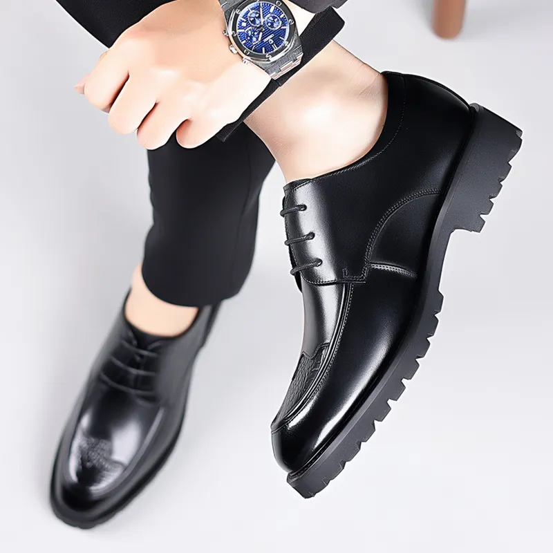LUOMAIKE Dress Shoes Men Low Top-1