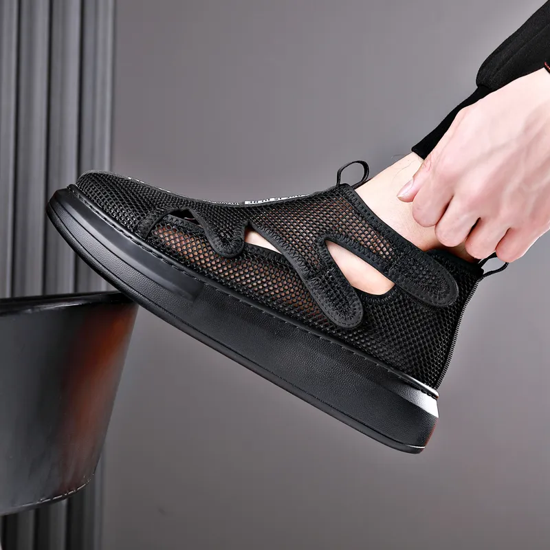 LUOMAIKE Casual Shoes Men's Black-2