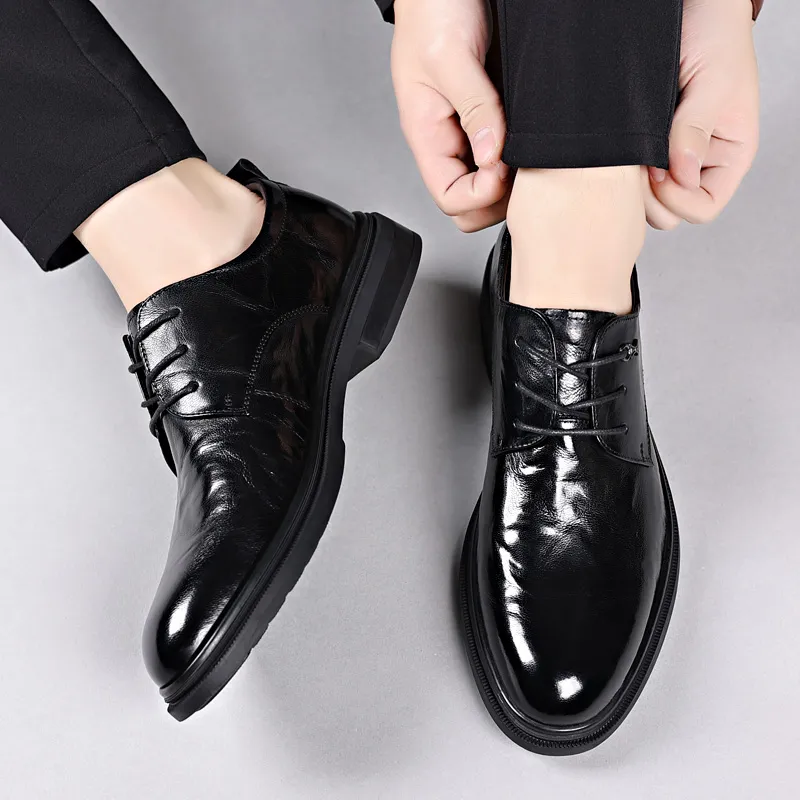 LUOMAIKE Dress Shoes Men's Black-2