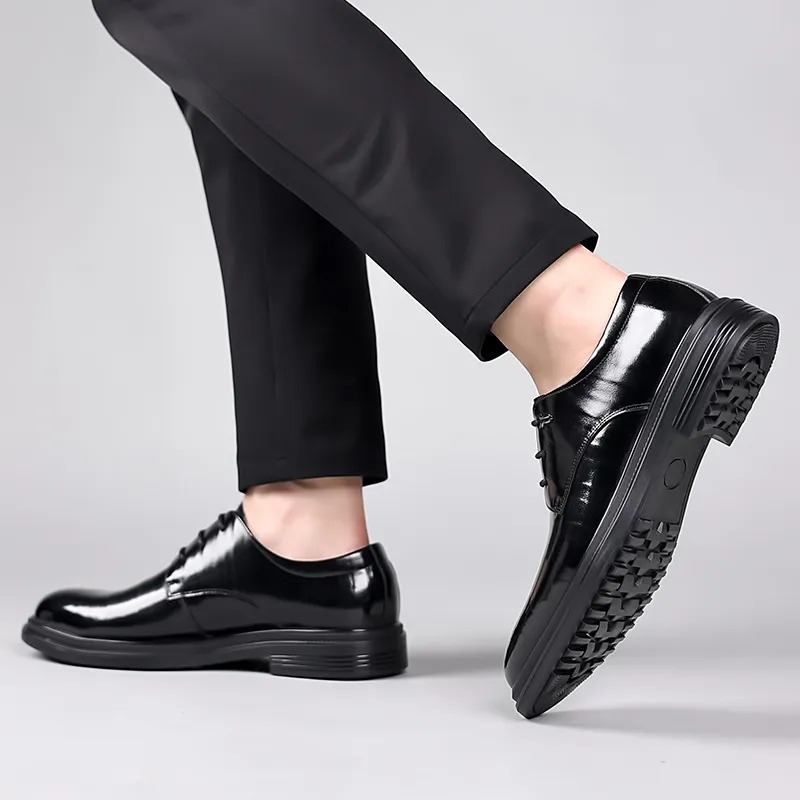 LUOMAIKE Dress Shoes Men's Black-1