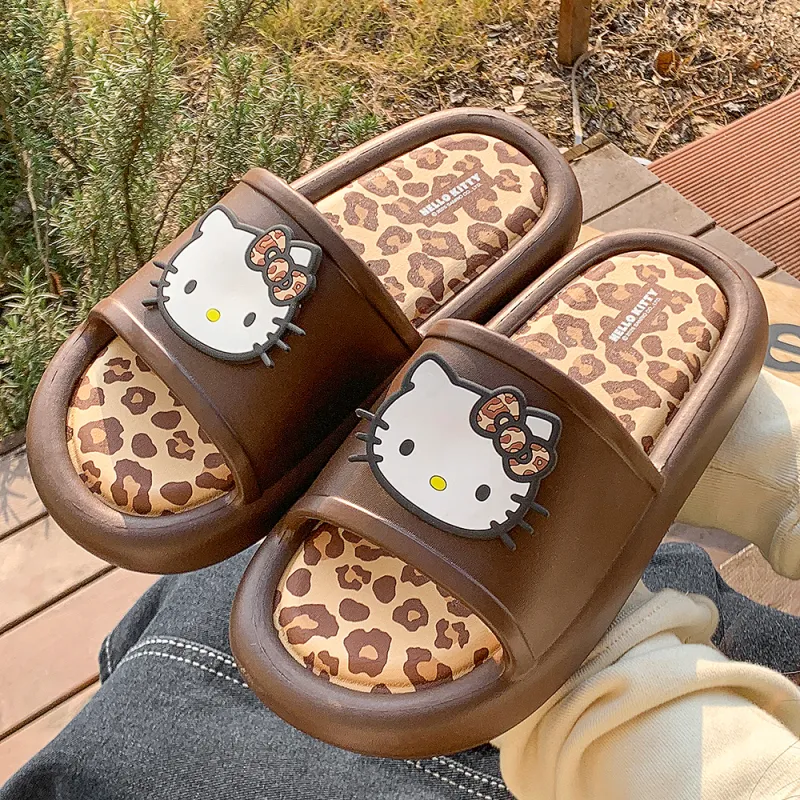 Soft Hello Kitty Slippers / Home Slippers-11