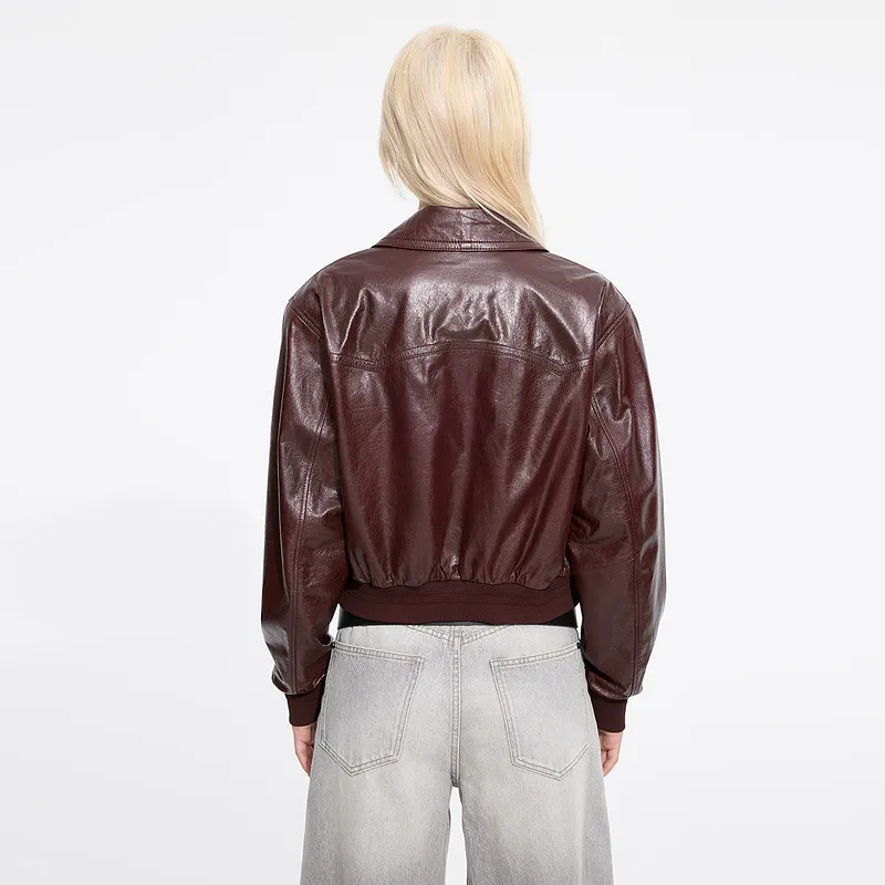 Miss Sixty Leather Jacket Women's-2
