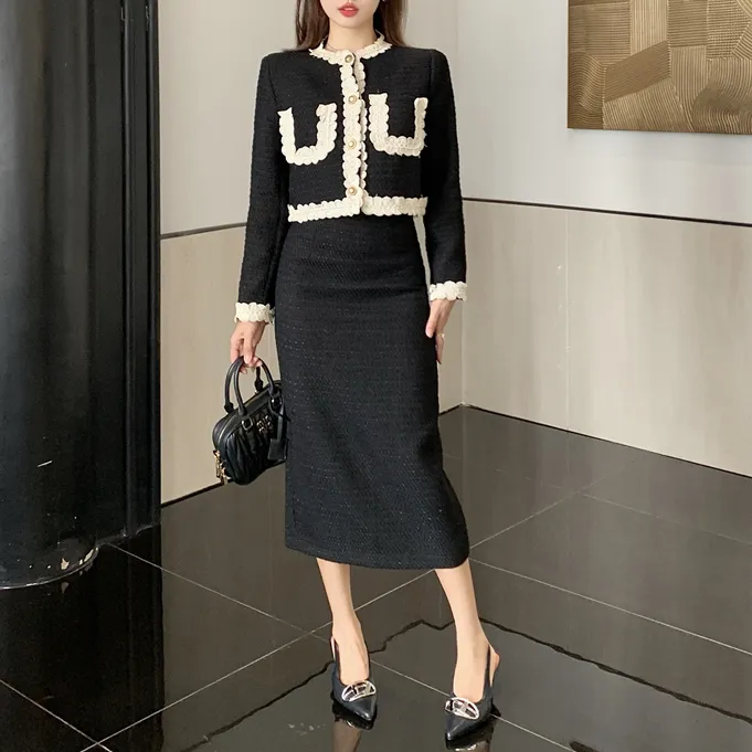 MKBY Two Piece Skirt Sets Women's-5